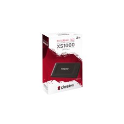 Kingston 2Tb Xs1000 Ekstern USB 3.2 Gen 2 Brbart Solid State Drive