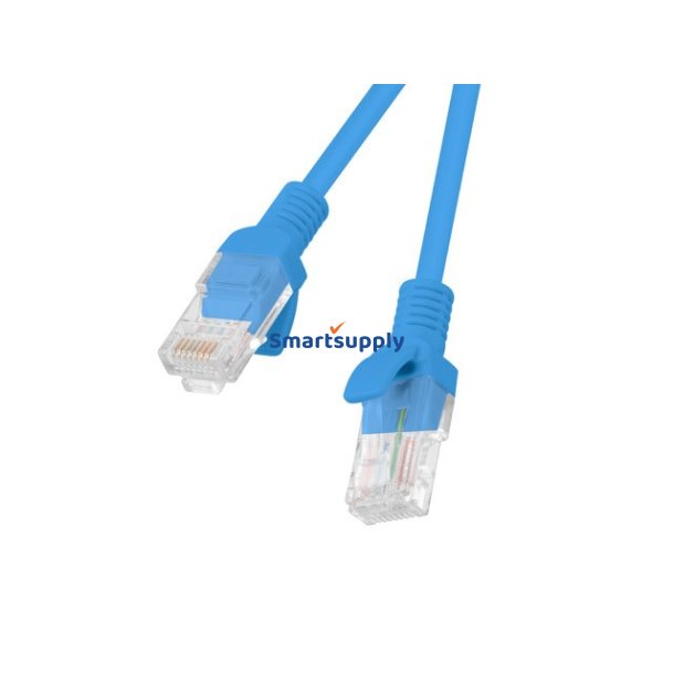 Lanberg PCU5-20CC-0025-B netvrkskabel Bl 0,25 m Cat5e U/UTP (UTP)