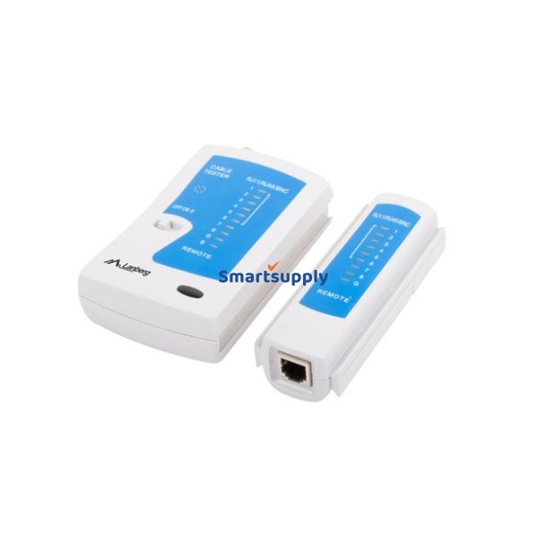 Lanberg Nt-0401 Netvrkskabel Tester Utp/Stp Kabel Tester Bl, Hvid