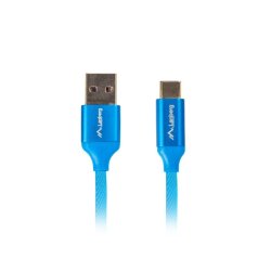 Lanberg Ca-Usbo-22Cu-0010-Bl USB Kabel 1 M USB 2.0 Usb-C Usb-A Bl