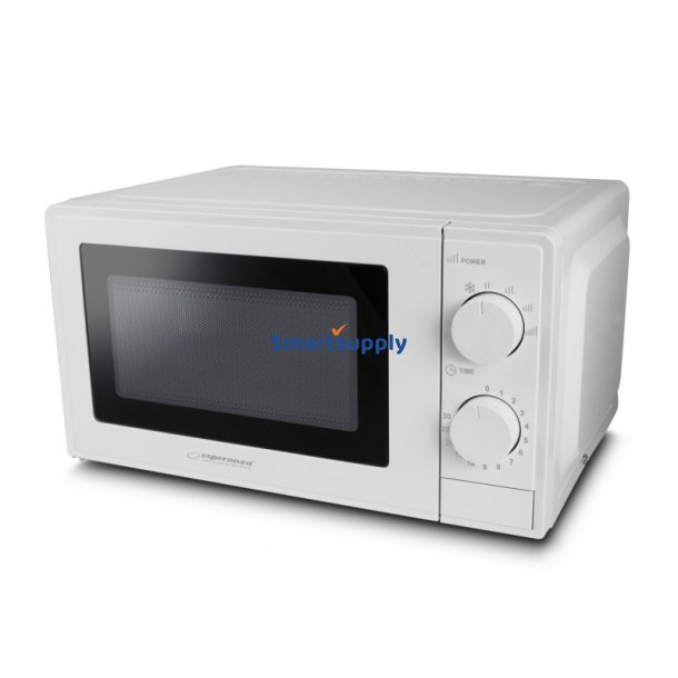 Esperanza Estofado Hvid Solo Mikroovn Bordplade 20 L 700 W