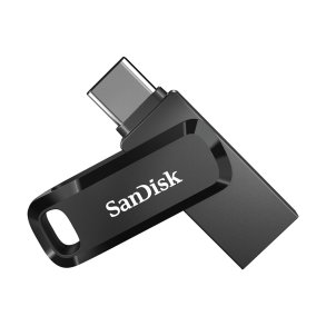 SanDisk Ultra Dual Drive Go USB-ngle 64 GB USB Type-A / USB Type-C 3.2 Gen 1 (3.1 Gen 1) Sort