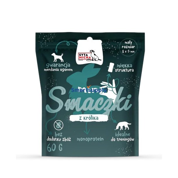 Syta Micha Mini Godbidder Med Kanin - Godbid Til Hunde - 60 G