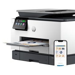 Hp Officejet Pro 9130B Trdls Alt-I-En Farveprinter, Tosidet Udskrivning, Kopimaskine, Scanner