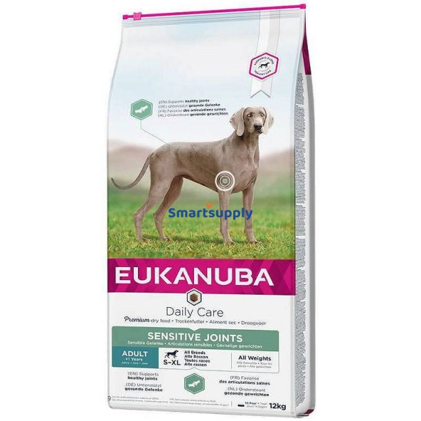 Eukanuba Daily Care Sensitive Joints - Trfoder Til Hunde - 12 Kg