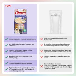 Inaba Churu Tun Med Muslingesmag - Kattegodbidder - 4X14 G