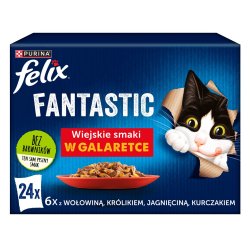 Felix Fantastic landlige smagsoplevelser i gel� - 24x 85g