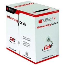 Techly ITP9-FLU-0305 netvrkskabel Gr 305 m Cat6 U/UTP (UTP)