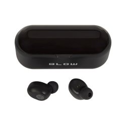 Hovedtelefoner Blow Earbuds Bte200 Black Powerbank 2000Mah