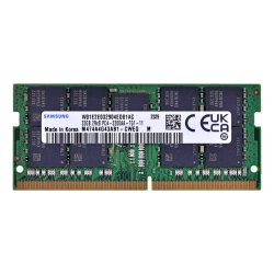 Samsung So-Dimm Ecc 32Gb Ddr4 2Rx8 3200Mhz Pc4-25600 M474a4g43ab1-Cwe