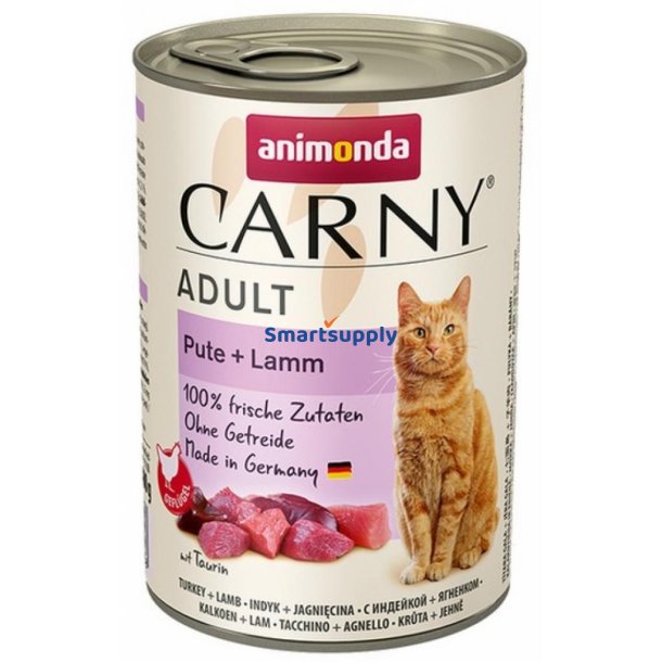 Animonda Carny Adult Kalkun Med Lam - Vdfoder Til Katte - 400G