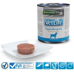 FARMINA Vet Life Canine Hypoallergenic Fish&Potato  vdfoder til voksne hunde 300 g
