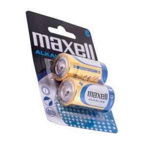 Maxell 162184 husholdningsbatteri Engangsbatteri LR14 Alkaline 2 stk