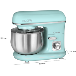 Bomann KM 6030 CB foodprocessor 1100 W 5 L Mintfarve