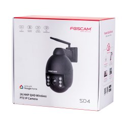 Foscam SD4-WB Kuppel IP-sikkerhedskamera Udendrs 2304 x 1536 pixel Vg