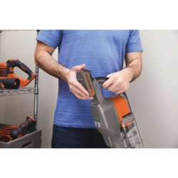 Black & Decker BHFEV182C-QW stav stvsuger & elektrisk kost 2-i-1 stangstvsuger Batteri Dry Posels Orange, Titanium 2 At