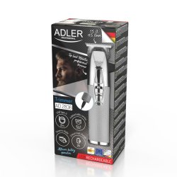 Adler AD 2836S skg trimmer Batteri 4 6 mm Slv