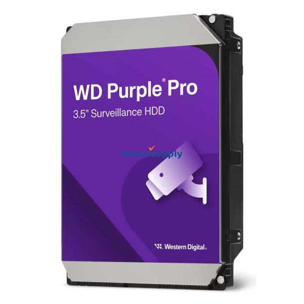 Western Digital Purple Pro Wd122purp Intern Harddisk 12 TB 7200 RPM 512 MB 3,5" Serial ATA III