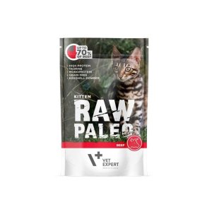 RAW PALEO Kitten Cat Beef - vdfoder til killinger - 100 g