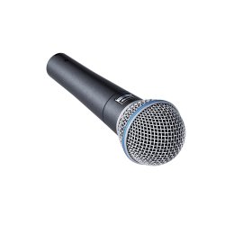 Shure Beta 58A - Dynamisk, Supercardioid, Vokalmikrofon