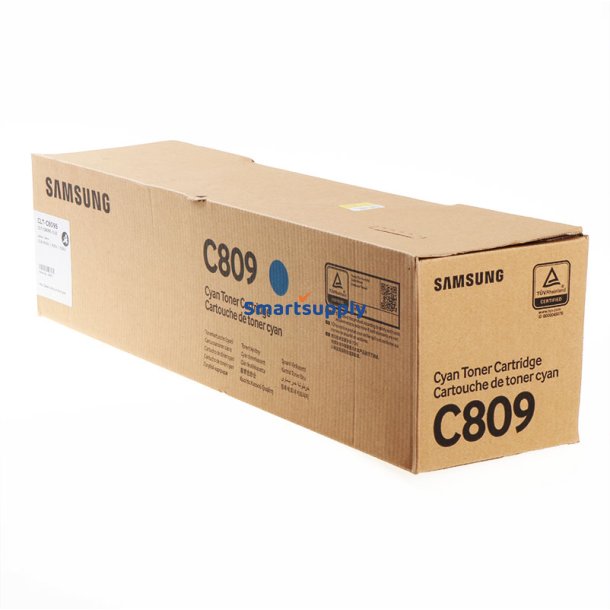 Samsung C809S / SS567A Cyan toner 15.000 sider original