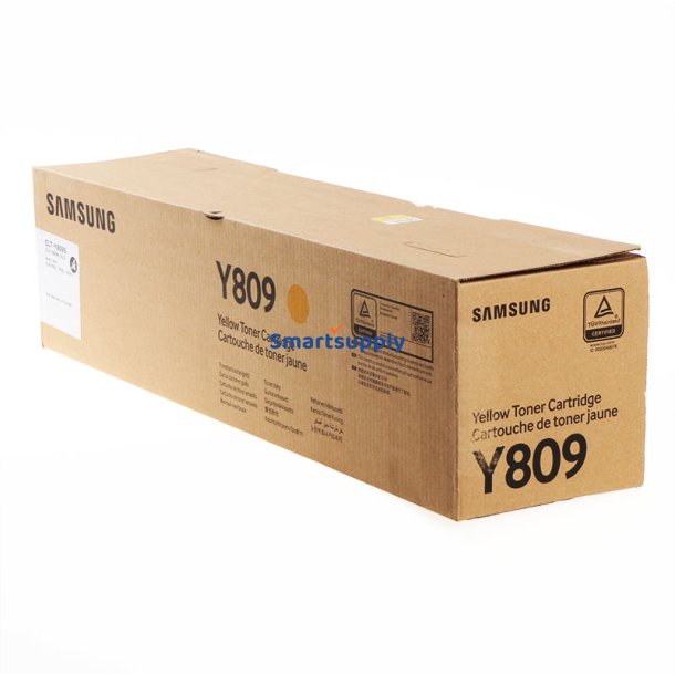 Samsung Y809S / SS742A Gul toner 15.000 sider original