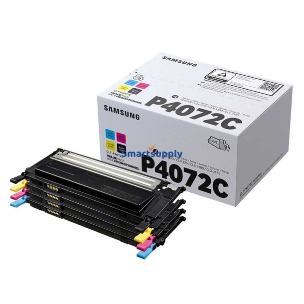 Samsung Value Pack P4072C / SU382A toner BCMY 4 stk original