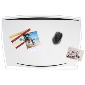 Skriveunderlag skridsikker 65 x 44 cm, gennemsigtig