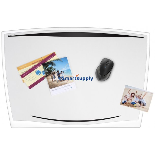 Skriveunderlag skridsikker 65 x 44 cm, gennemsigtig