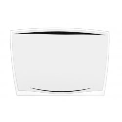 Skriveunderlag skridsikker 65 x 44 cm, gennemsigtig