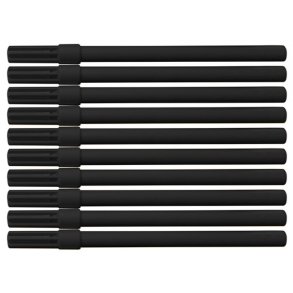 Sort fiberpen tuscher 1mm - 10 stk