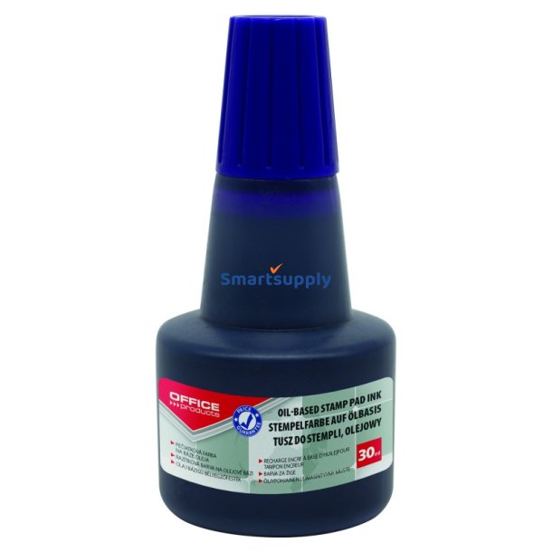 Stempelfarve til metalstempler 30ml lilla