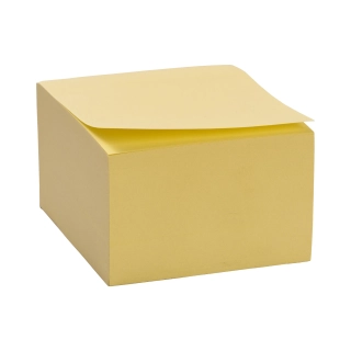 Sticky Notes pastel gul 76x76 mm - 1 blok a� 400 blade