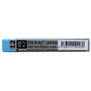 Stifter Penac 0,7 mm HB - 12 stk