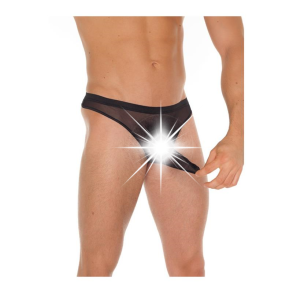 String Fishnet Black One Size