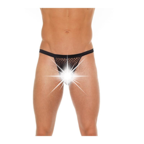 String Fishnet Black One Size