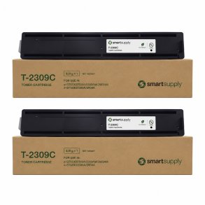 Toshiba T-2309E / T2309E kompatibel toner 2 stk rabatpakke
