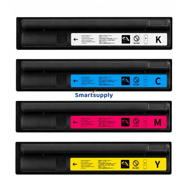 Toshiba T-FC425E-K/C/M/Y kompatibel BCMY toner rabatpakke