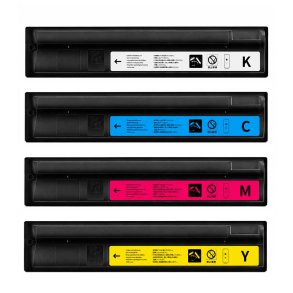 Toshiba T-FC200E-K/C/M/Y kompatibel BCMY toner rabatpakke