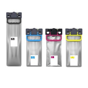 Epson T05A1/A2/A3/A4 blkpatroner 4 stk kompatibel multipakke