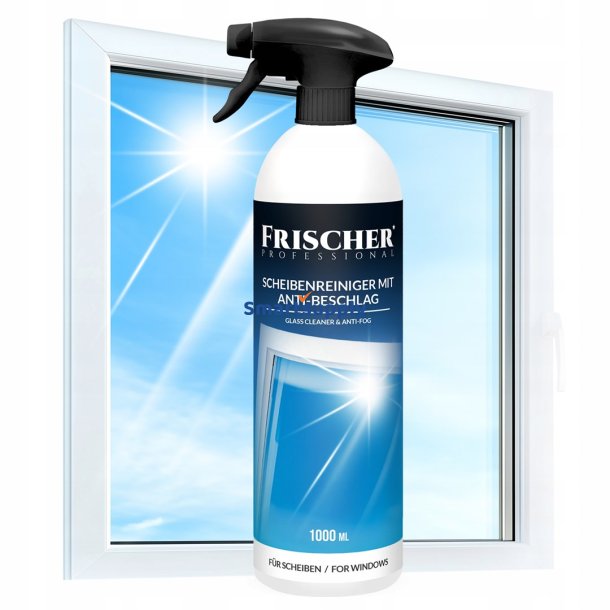 Frischer Glasrens Med Anti-Damp Funktion 1L