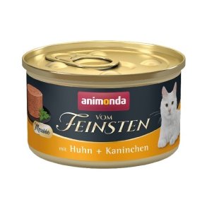 ANIMONDA Vom Feinsten Mousse Chicken and rabbit - vd kattefoder - 85g
