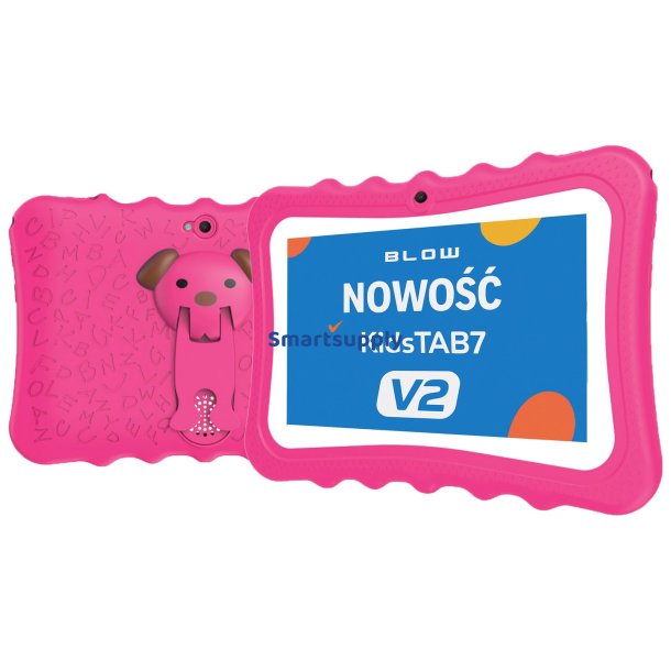 Tablet Kidstab7 V2 Blow 4/32Gb R&oacute;owe Etui 2Mp
