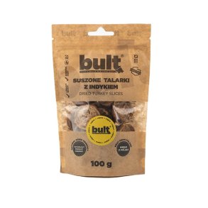 BULT Dried turkey slices- godbid til hund - 100g