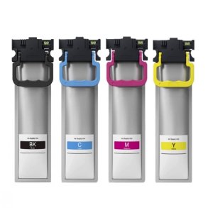 Epson C1/C2/C3/C4 BCMY blkpatron 12.000 sider kompatibel