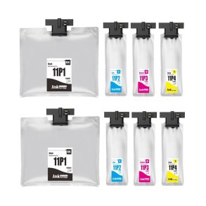 Epson T11P BCMY 8 stk bl�kpatroner 220.000 sider kompatibel rabatpakke