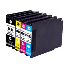 Epson T14B BCMY XXL 4 stk bl�kpatroner 35.500 sider kompatibel rabatpakke