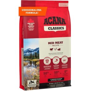 ACANA Classics Red Meat - trfoder til hunde - 9,7 kg