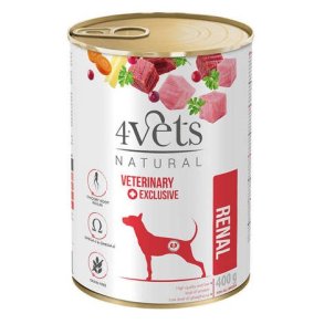 4VETS Natural Renal - vdt hundefoder - 400g