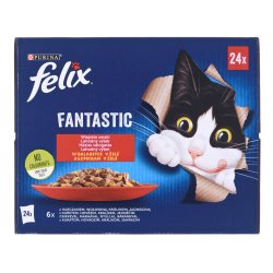 Felix Fantastic landlige smagsoplevelser i gel� - 24x 85g